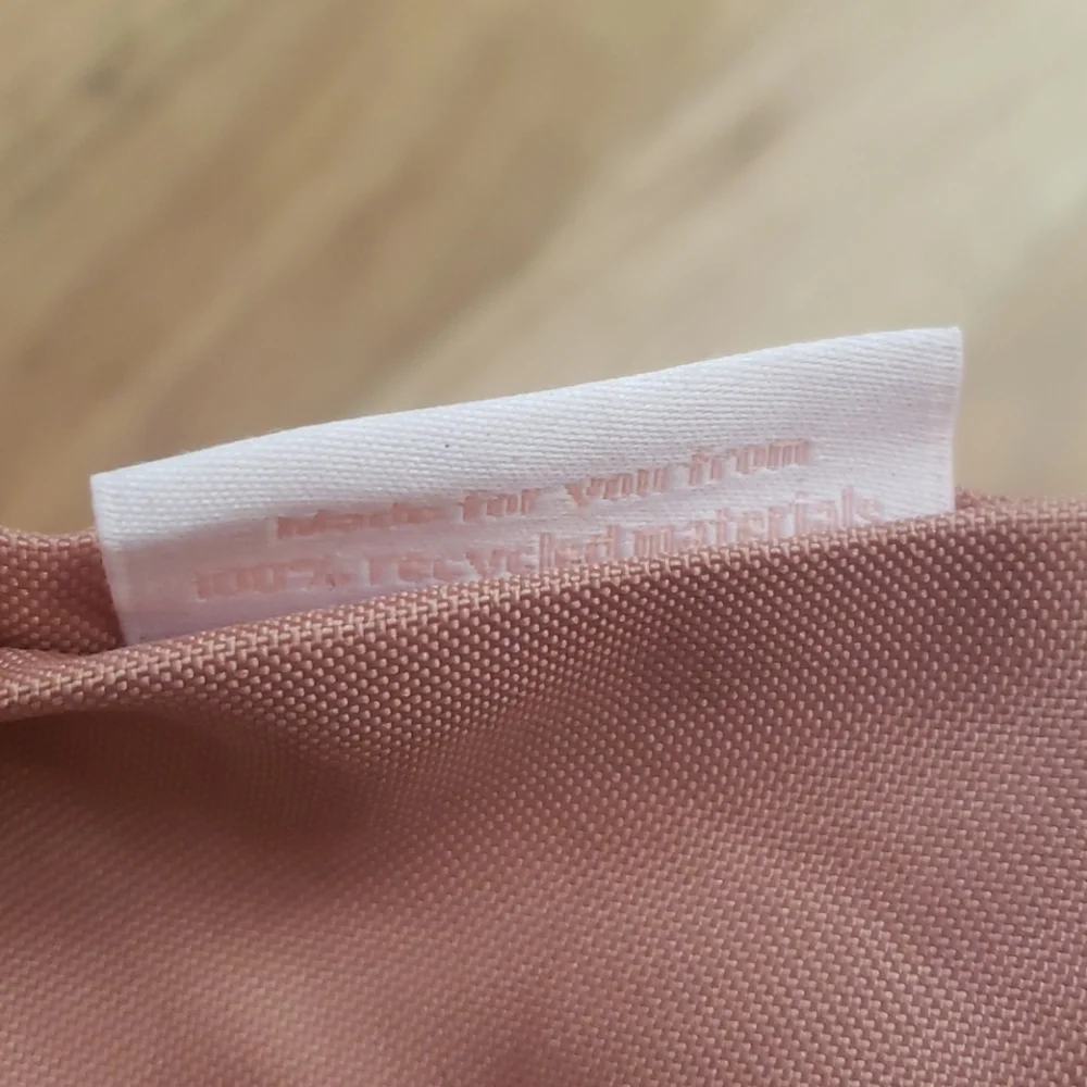 girlfriend collective pink zipper