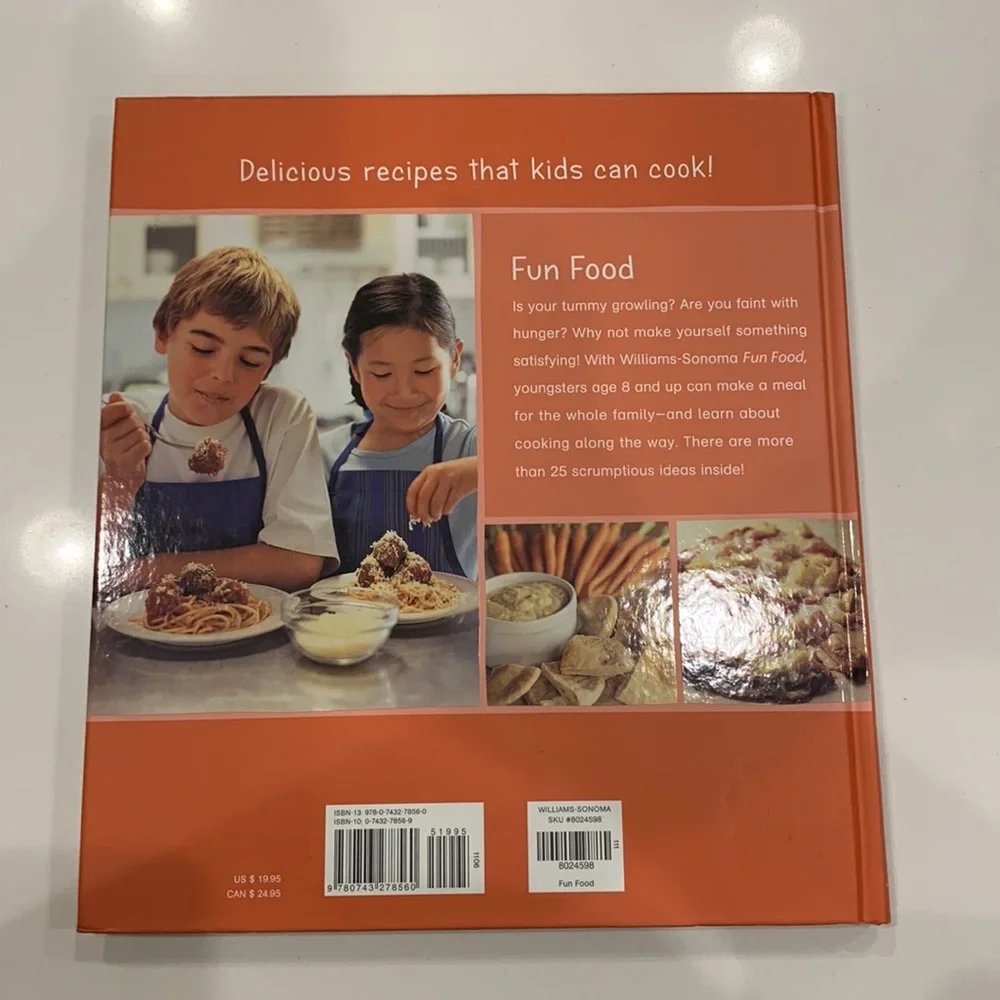 Williams-Sonoma kids cookbook “Fun Food”