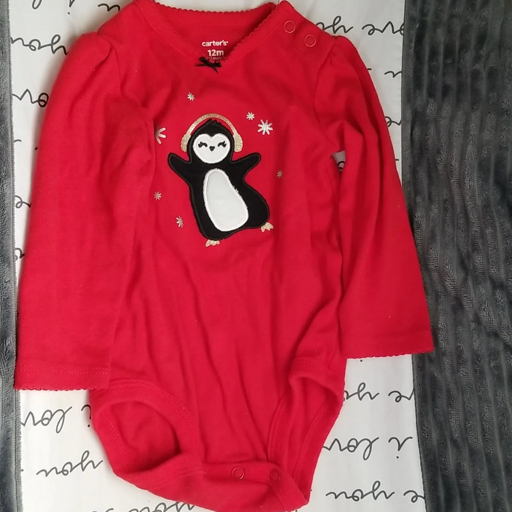 Carters 2-Piece Penguin Bodysuit Pant Set