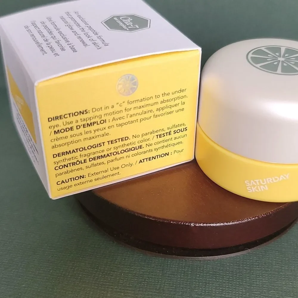 Saturday Skin this buttery