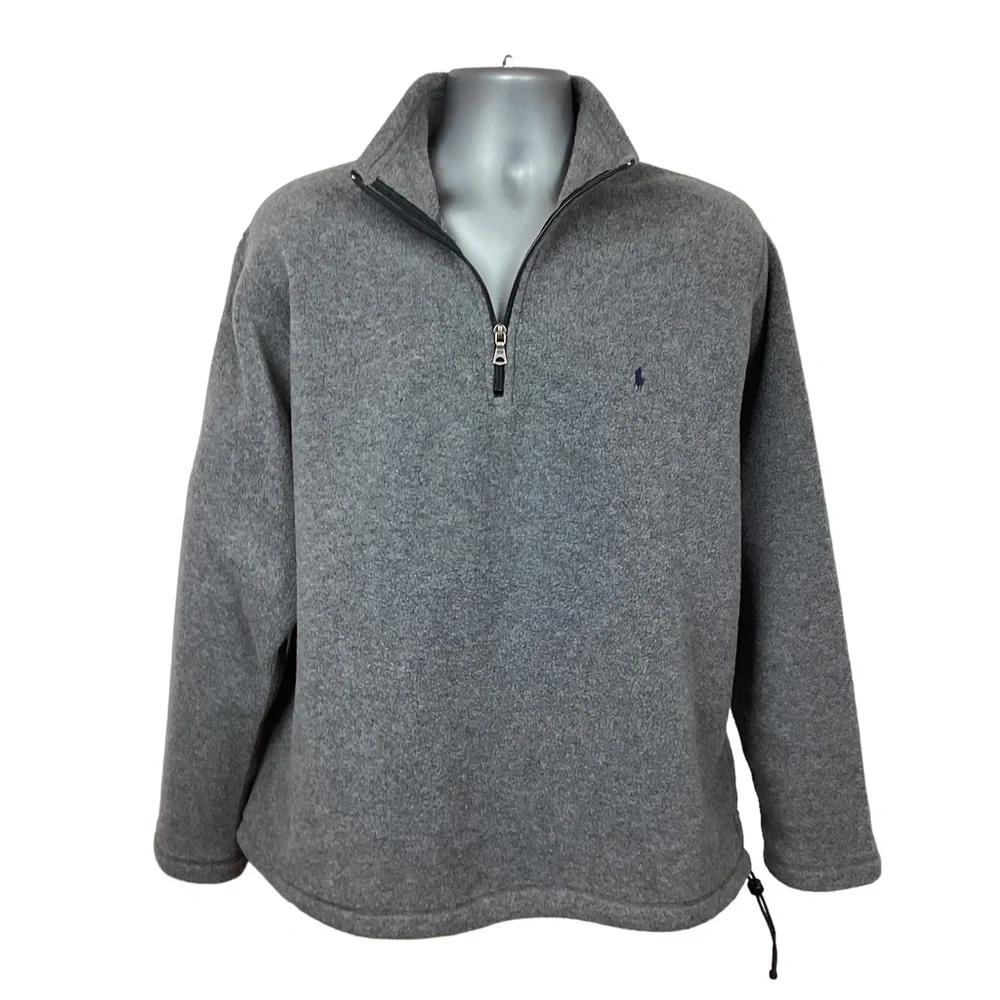 POLO by Ralph Lauren Pullover Fleece Gray