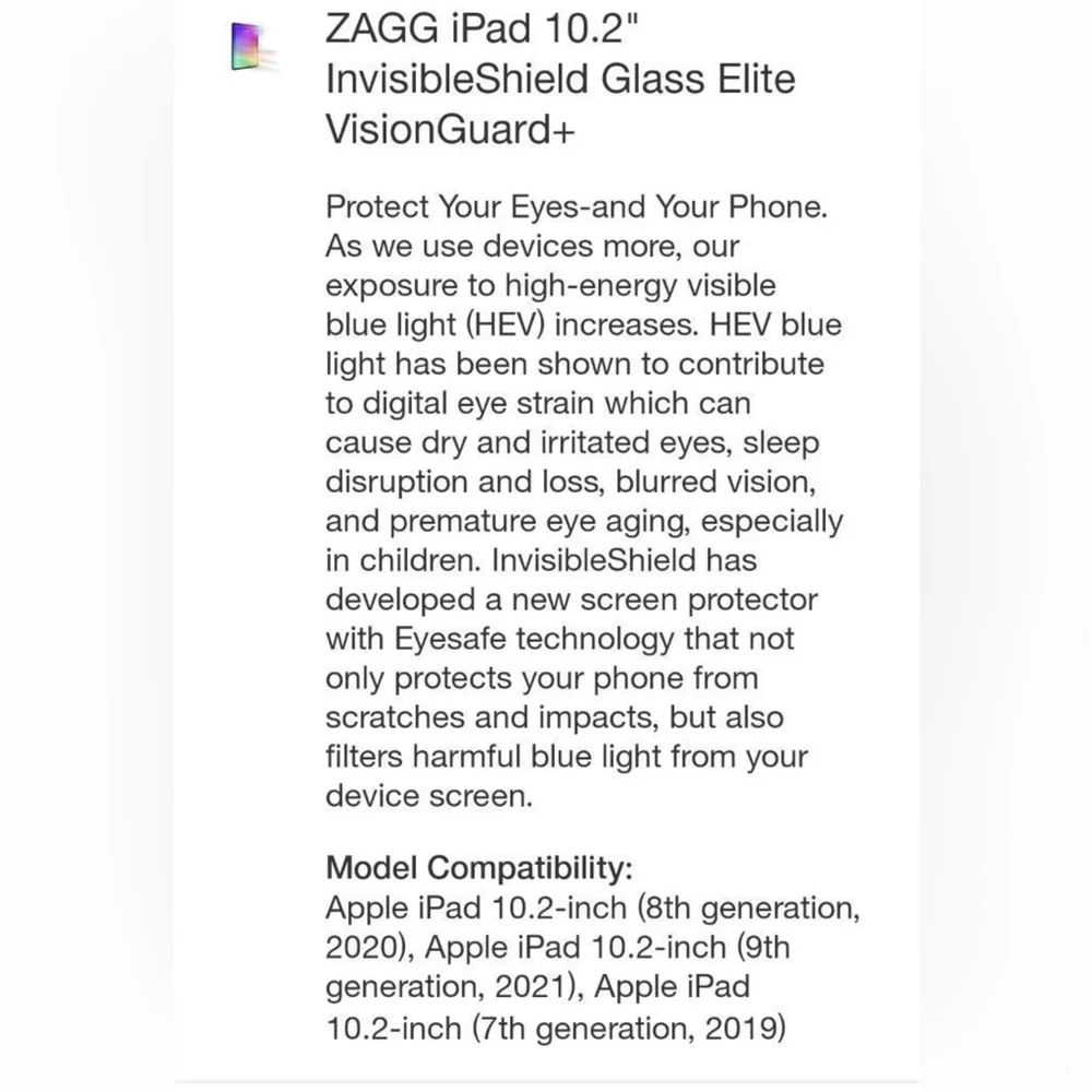EliteStyle zagg invisibleshield