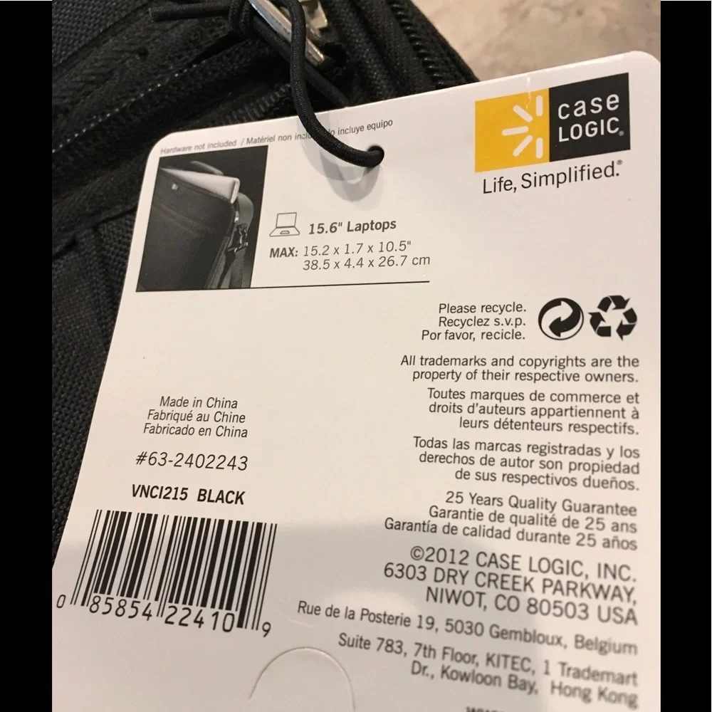 Case Logic new tags