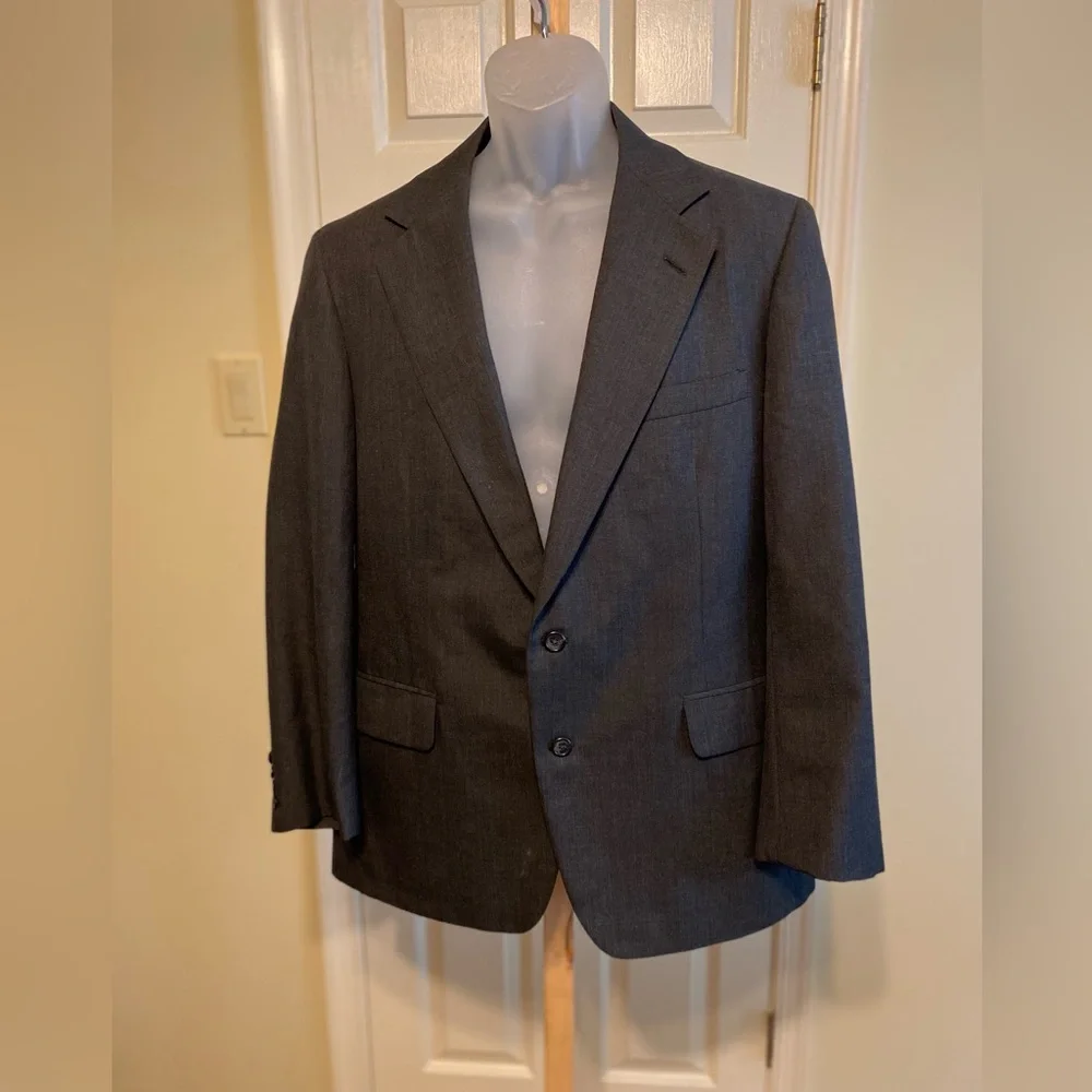 Monsieur Givenchy - Mens dark gray jacket, Size: 44R (not listed see measurem.)