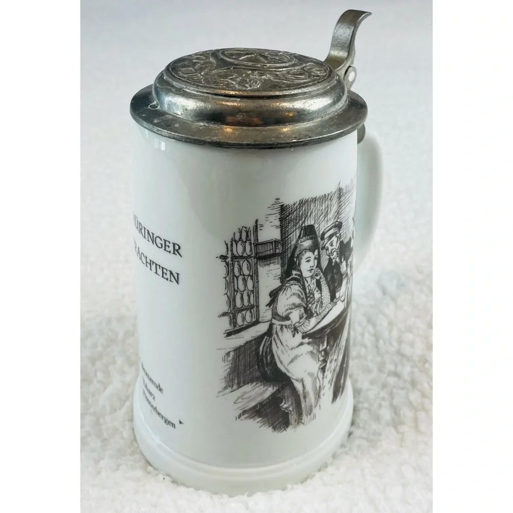 Vintage rim mug grey