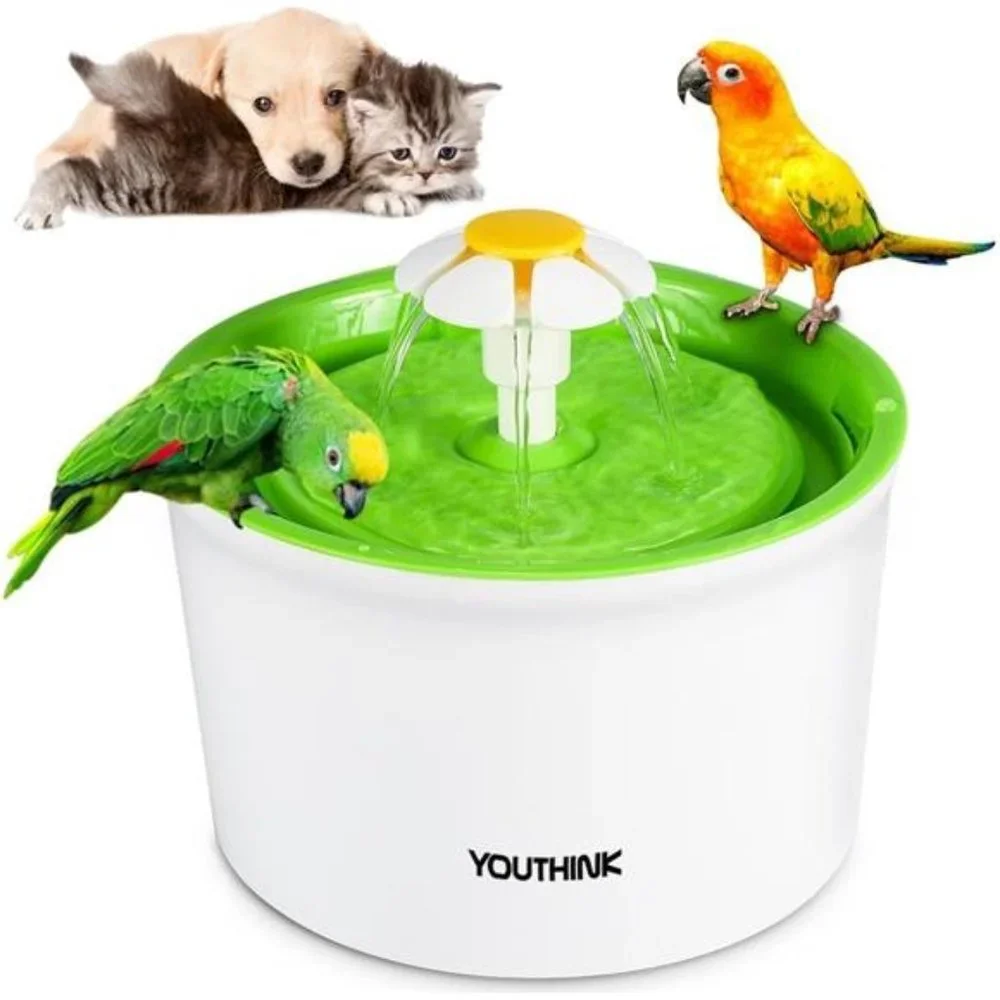 Cat Water Fountain,56oz/1.6L Automatic Pet Water Fountain Dog Water Dispenser