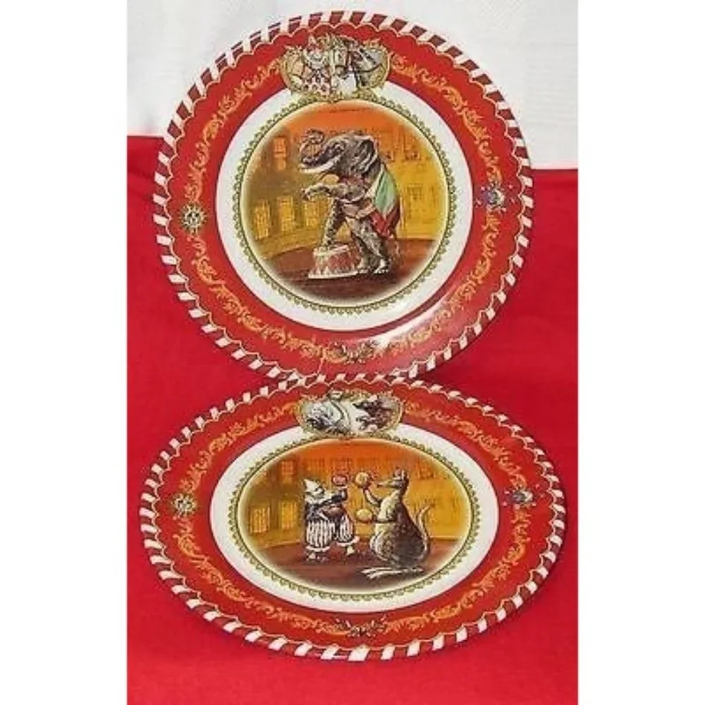 Restoration Hardware Enamel Metal Plates
