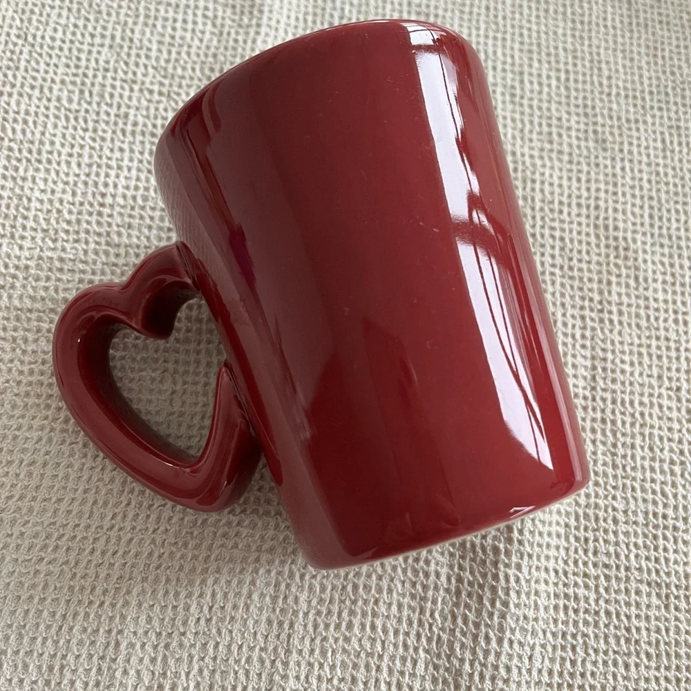 Williams Sonoma Heart Love Mug