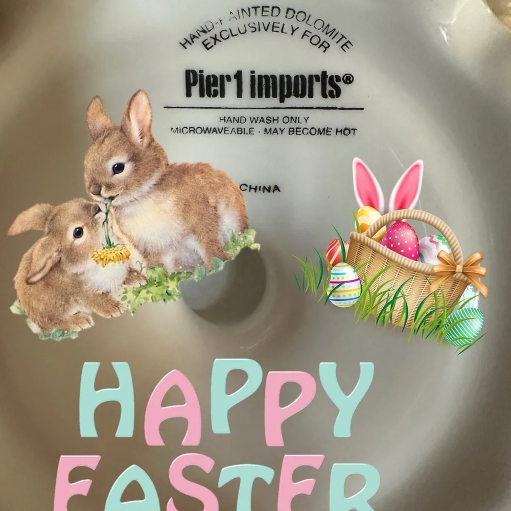 Pier 1 Imports Easter Ceramic Baskets