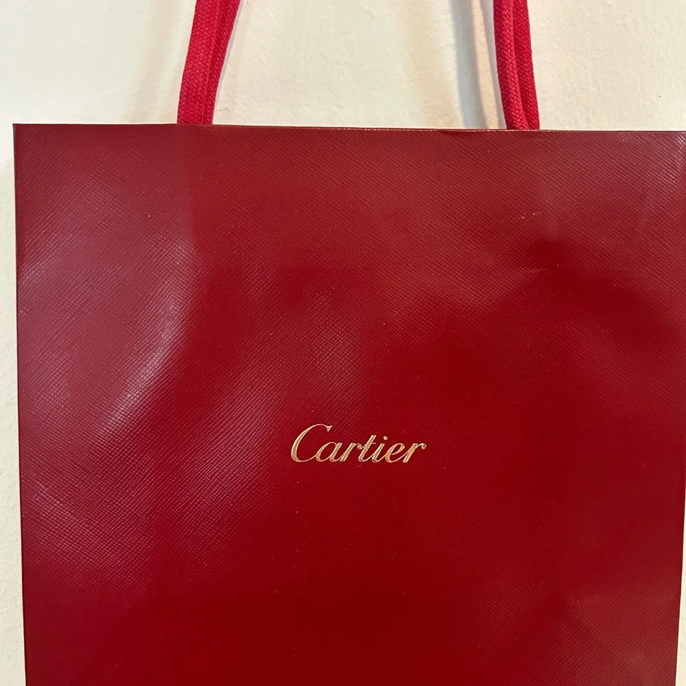 Cartier gift bag