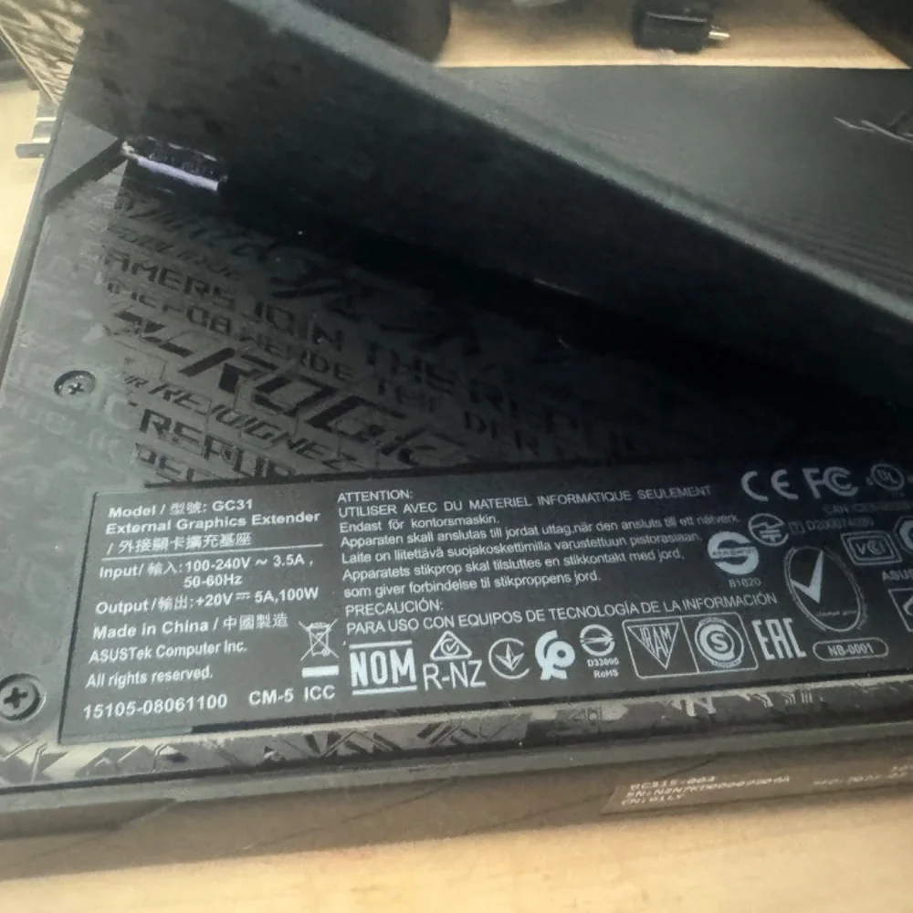 N/A asus xg
