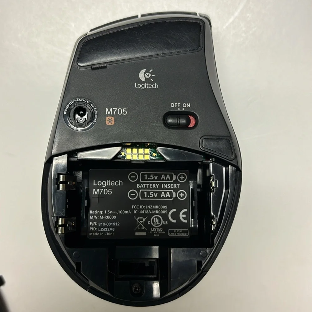 Logitech m705 wireless