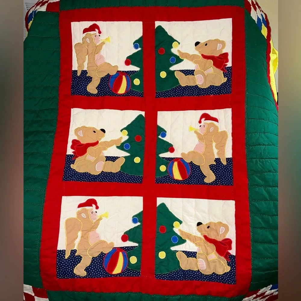 Christmas 🎄 Throw 46” wide x 60” Long