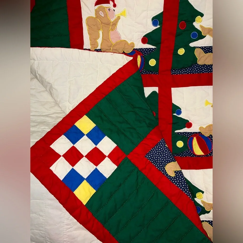 Christmas 🎄 Throw 46” wide x 60” Long