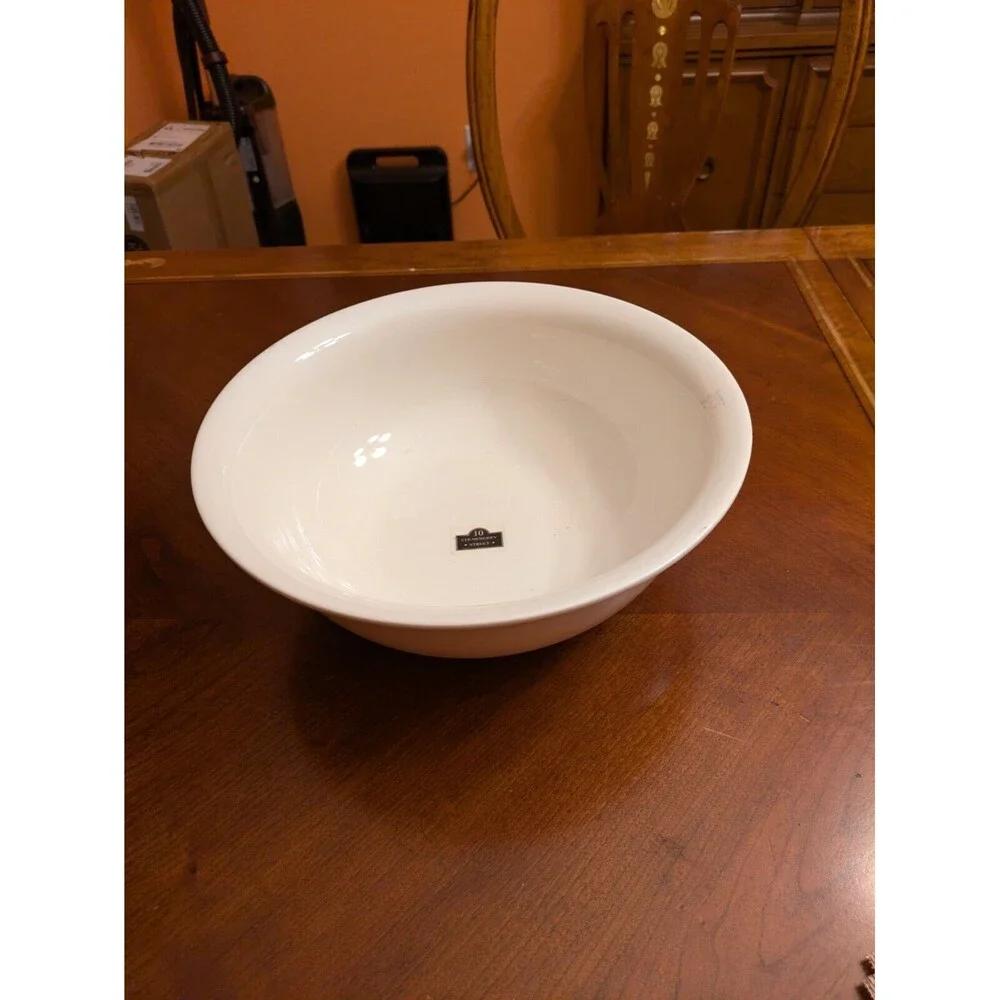 10 Strawberry Street White Pinch Bowl 12