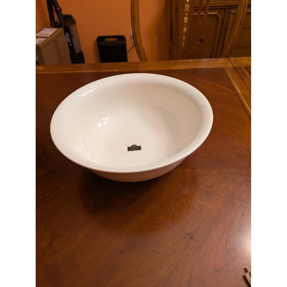 10 Strawberry Street White Pinch Bowl 12