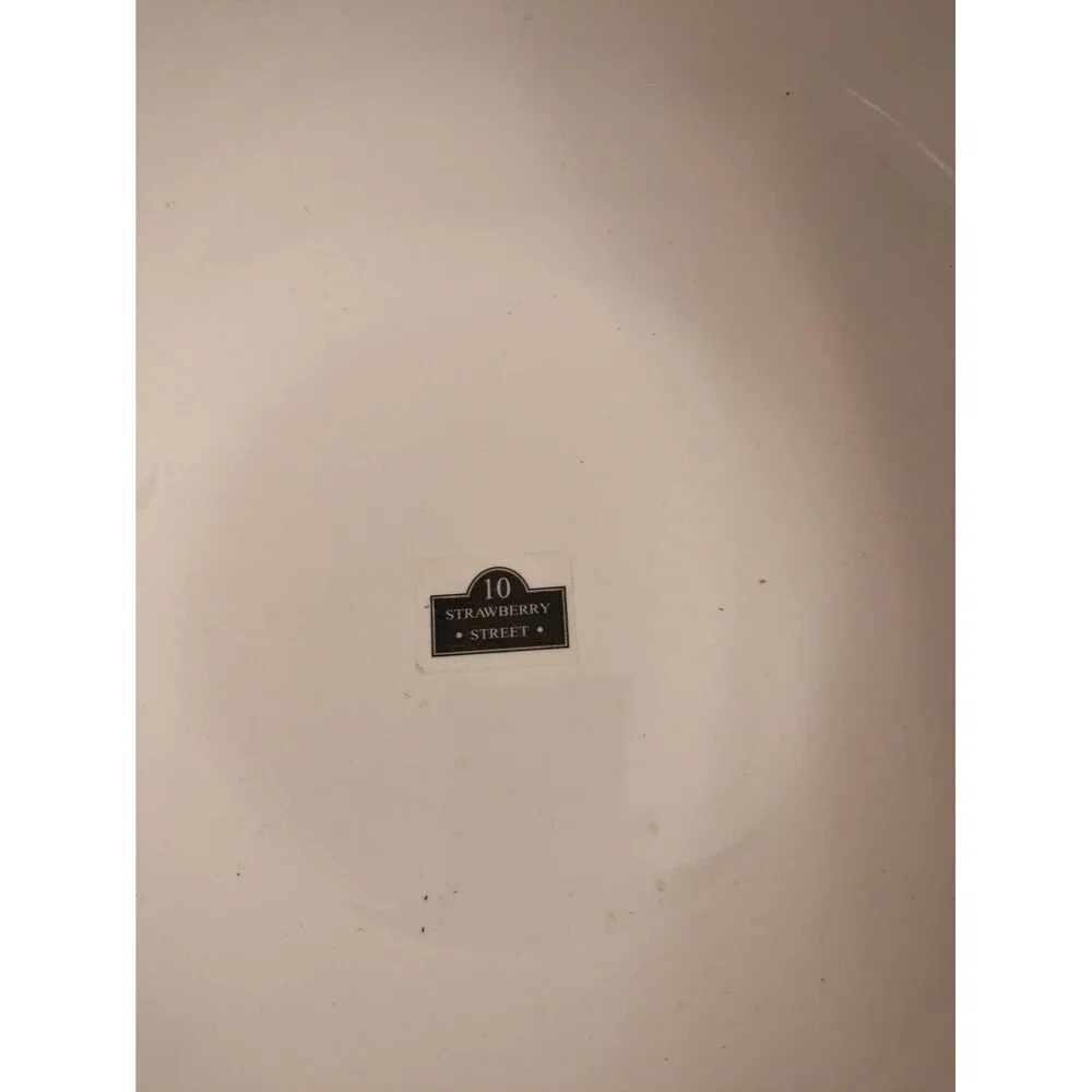 10 Strawberry Street White Pinch Bowl 12