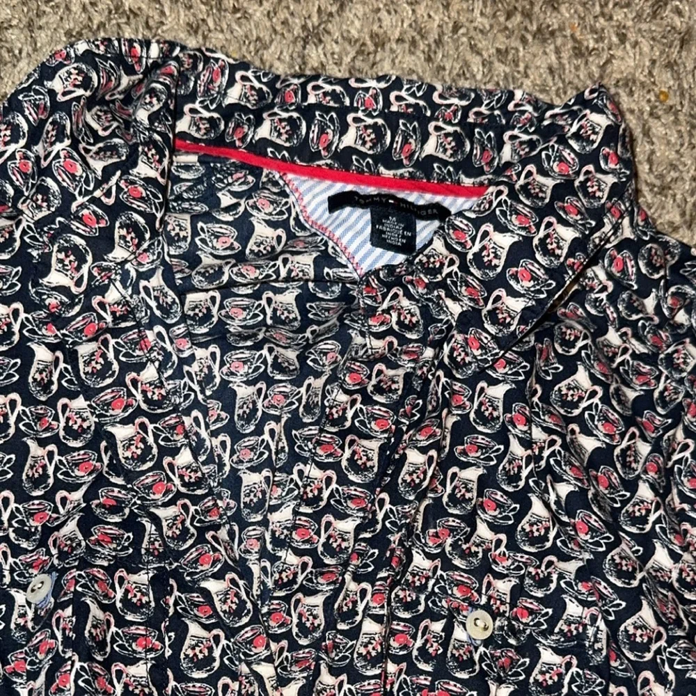 Tommy Hilfiger 3/4 sleeve printed shirt dress