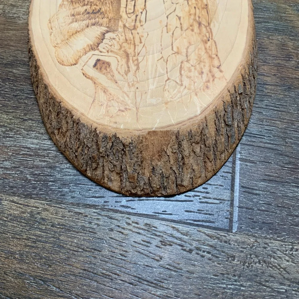 Hand Crafted bear climbing