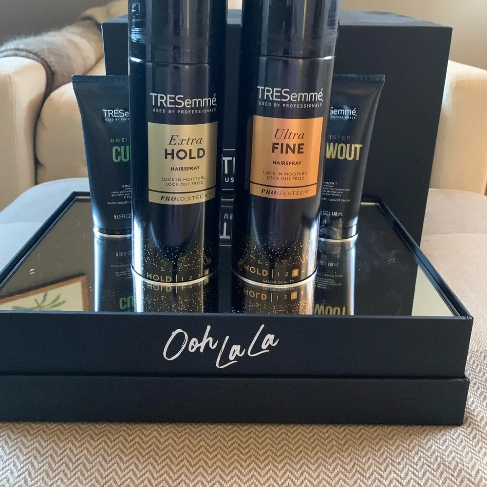 Tresemme Gift Box Includes 4 Products 2 Hairspray Blowout Balm And Curl Cream