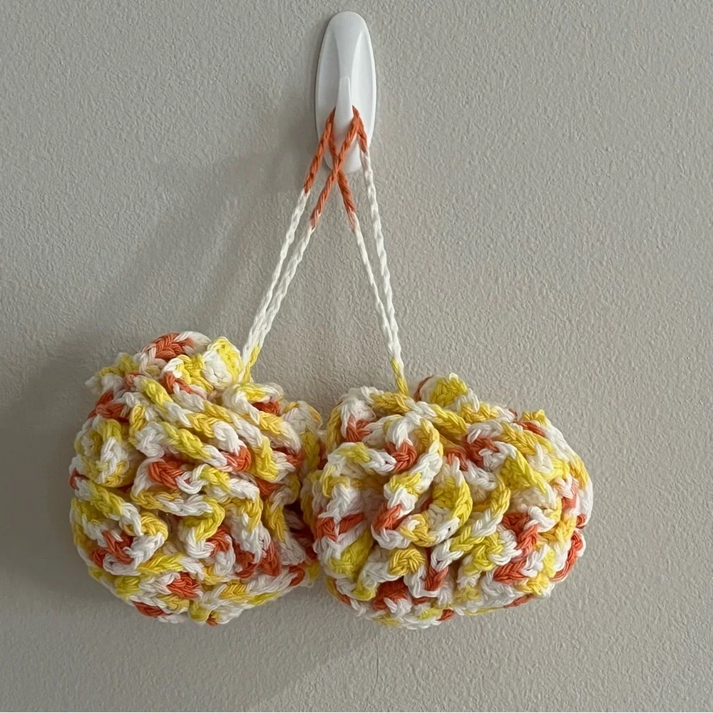 Hand Crafted varies loofahs shower