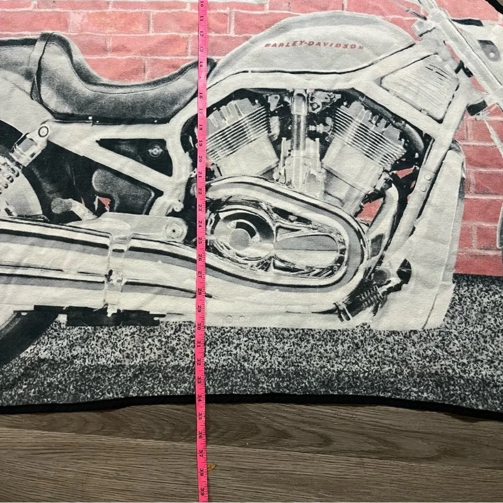 Vintage 1980’s Harley-Davidson Bike Motorcycle Shape Towel Terry Cloth