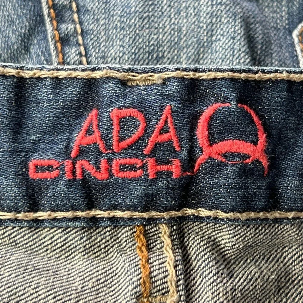 Cinch Ada Jeans Womens 19R 35 Loose Stretch Denim Relaxed Bootcut