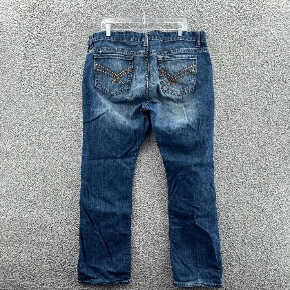 Cinch Ada Jeans Womens 19R 35 Loose Stretch Denim Relaxed Bootcut