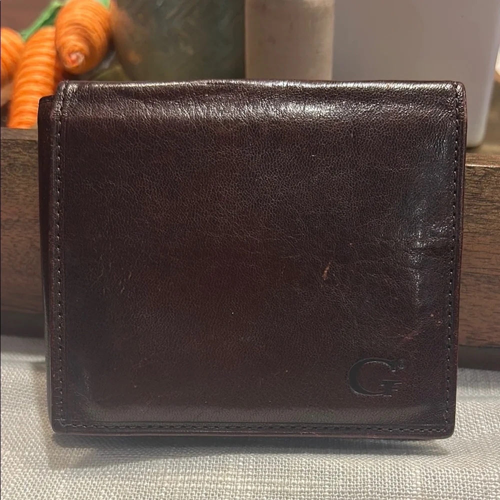Vera Pelle Genuine Leather Wallet - Brown