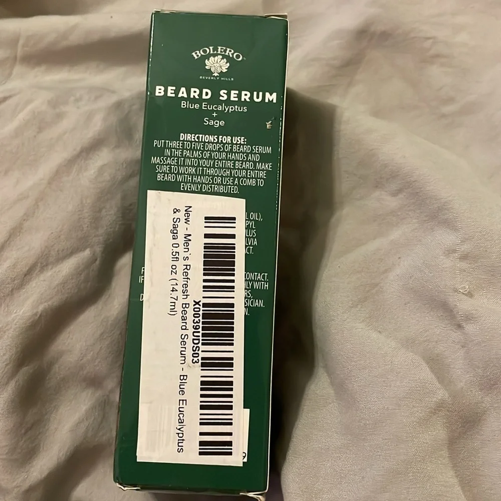 Bolero Men's Refresh Beard Serum
