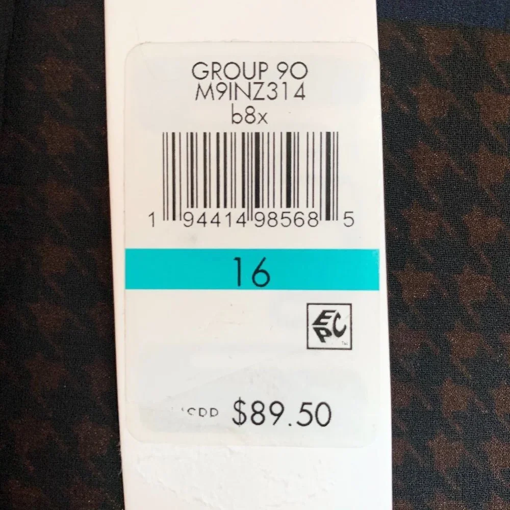 Calvin Klein elastic 100% animal