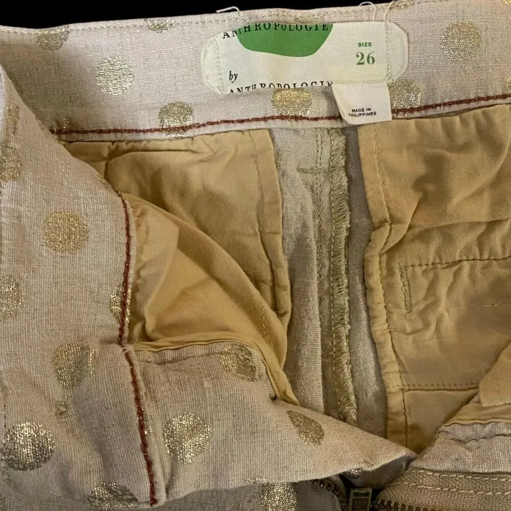 Anthropologie inseam rise