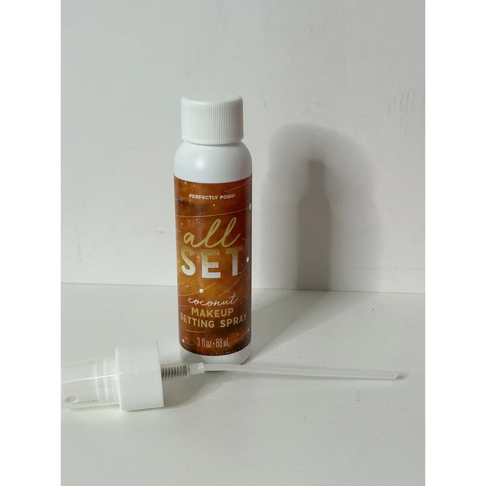 Perfectly Posh Face All Set Coconut Makeup Setting Spray 3 FL OZ