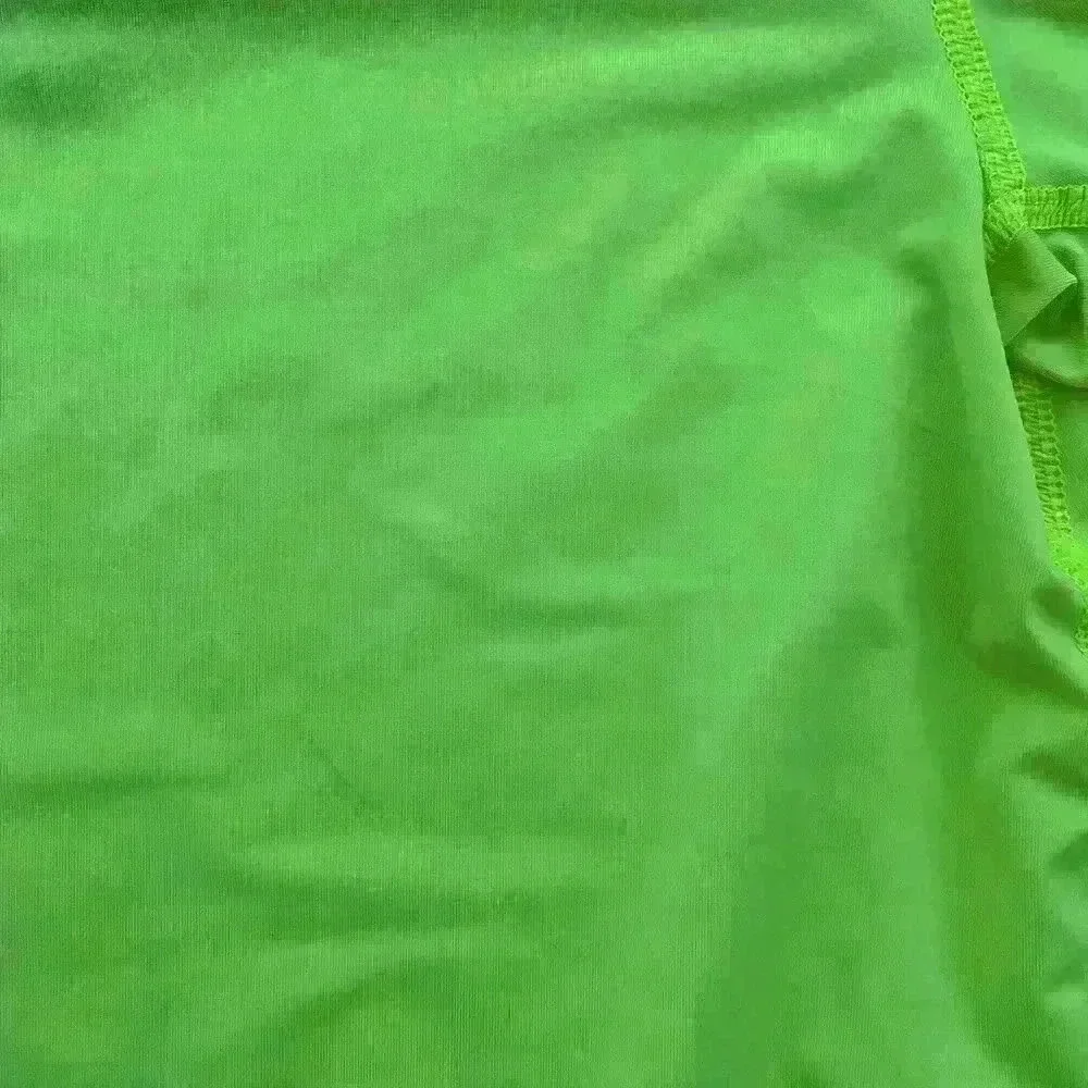 Nike Pro V Neck bright yellow shirt Sz M running, biking, outdoor, hiking