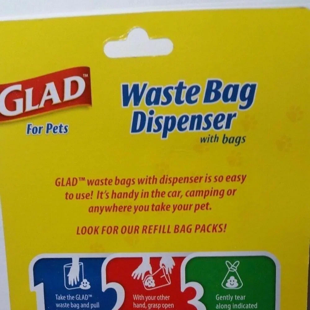 Glad for Pets Waste Bag Dispenser Unscented