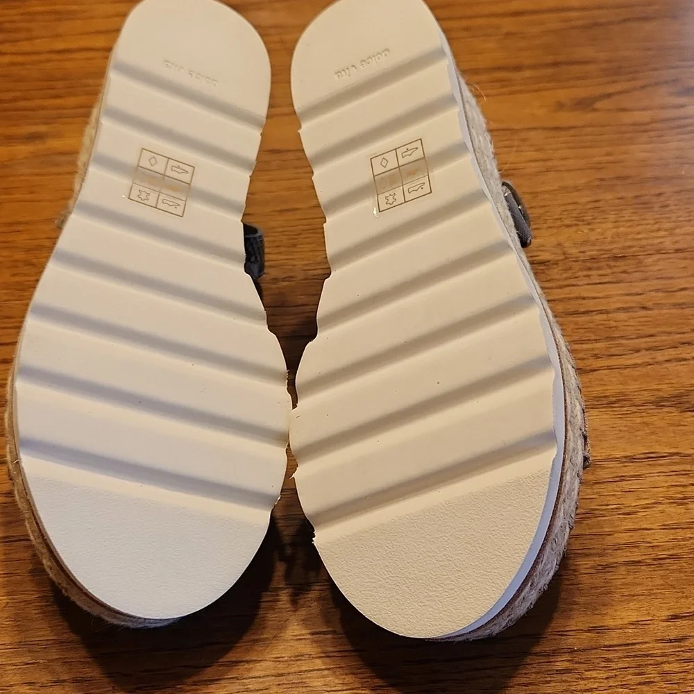 Dolce Vita Larita Multi Suede Espadrille Sandals Size 7.5