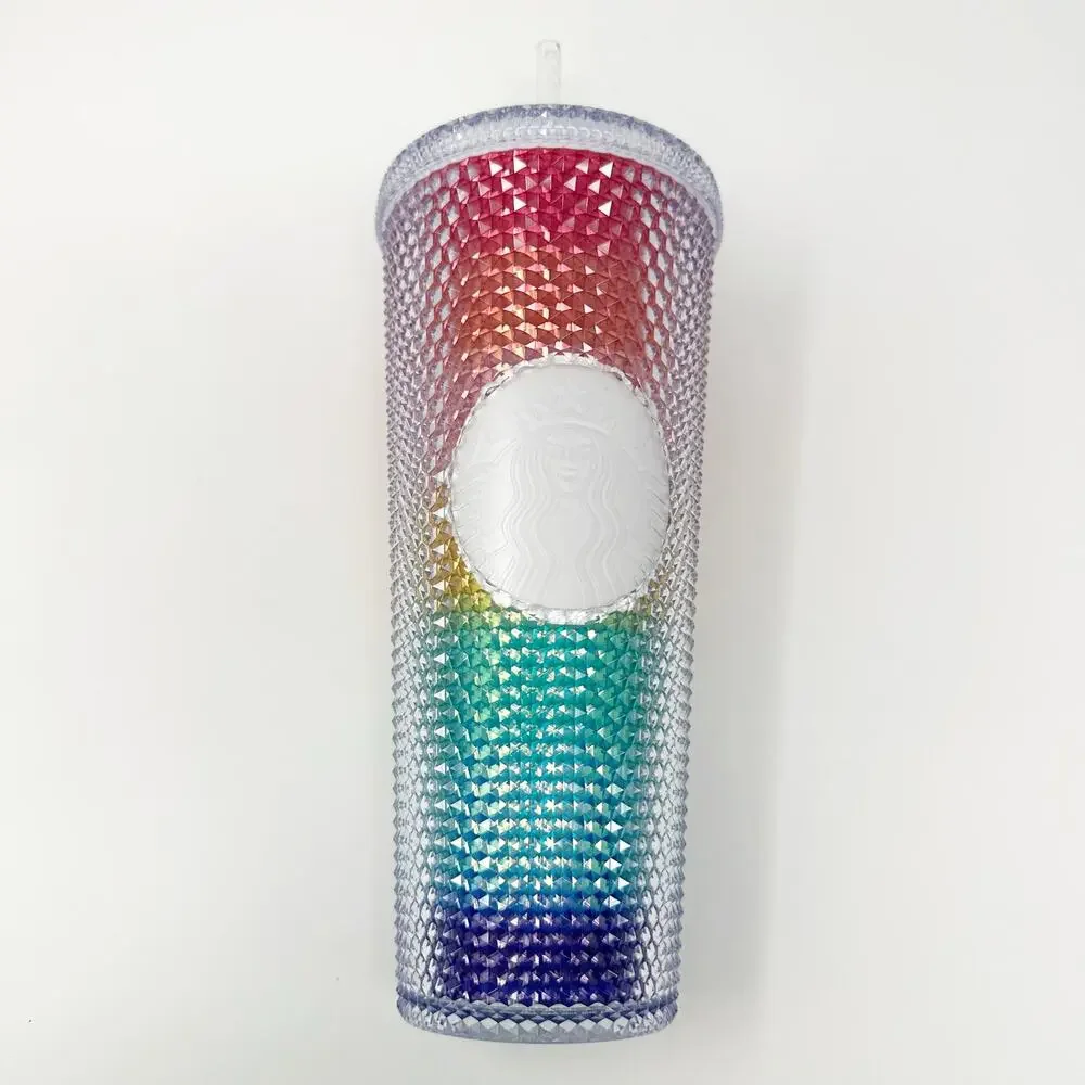 NWT Starbucks Rainbow Pride 2020 Studded Venti Tumbler Cup