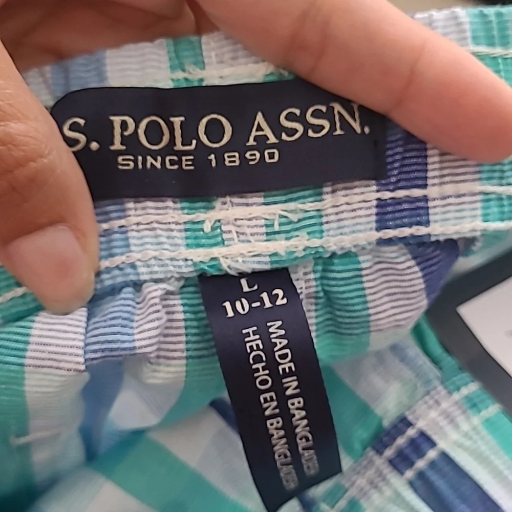 U.S. Polo Assn. charming plaid