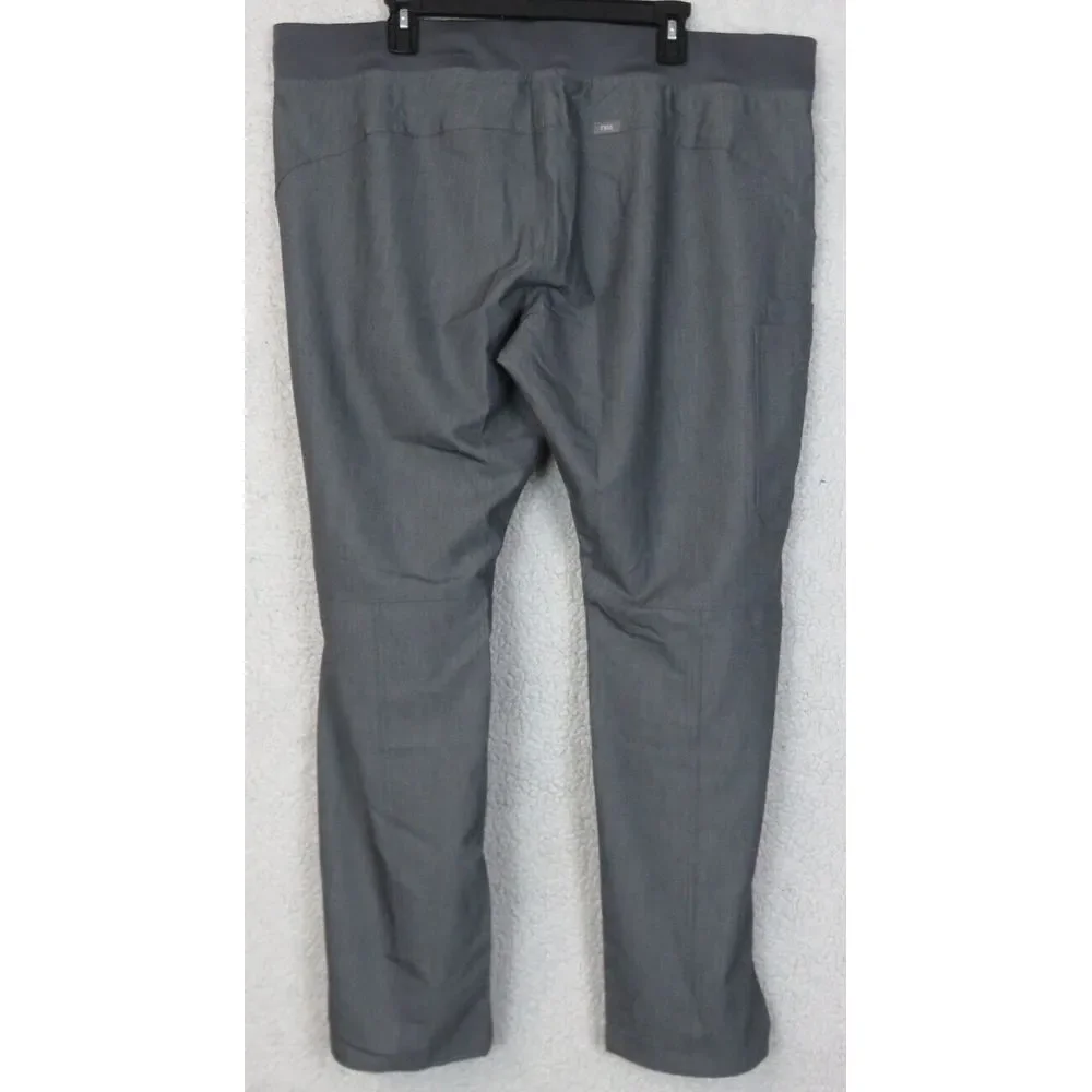 FIGS Mens Gray Pants Scrubs‎ Technical Collection J21004T Size XXL/T