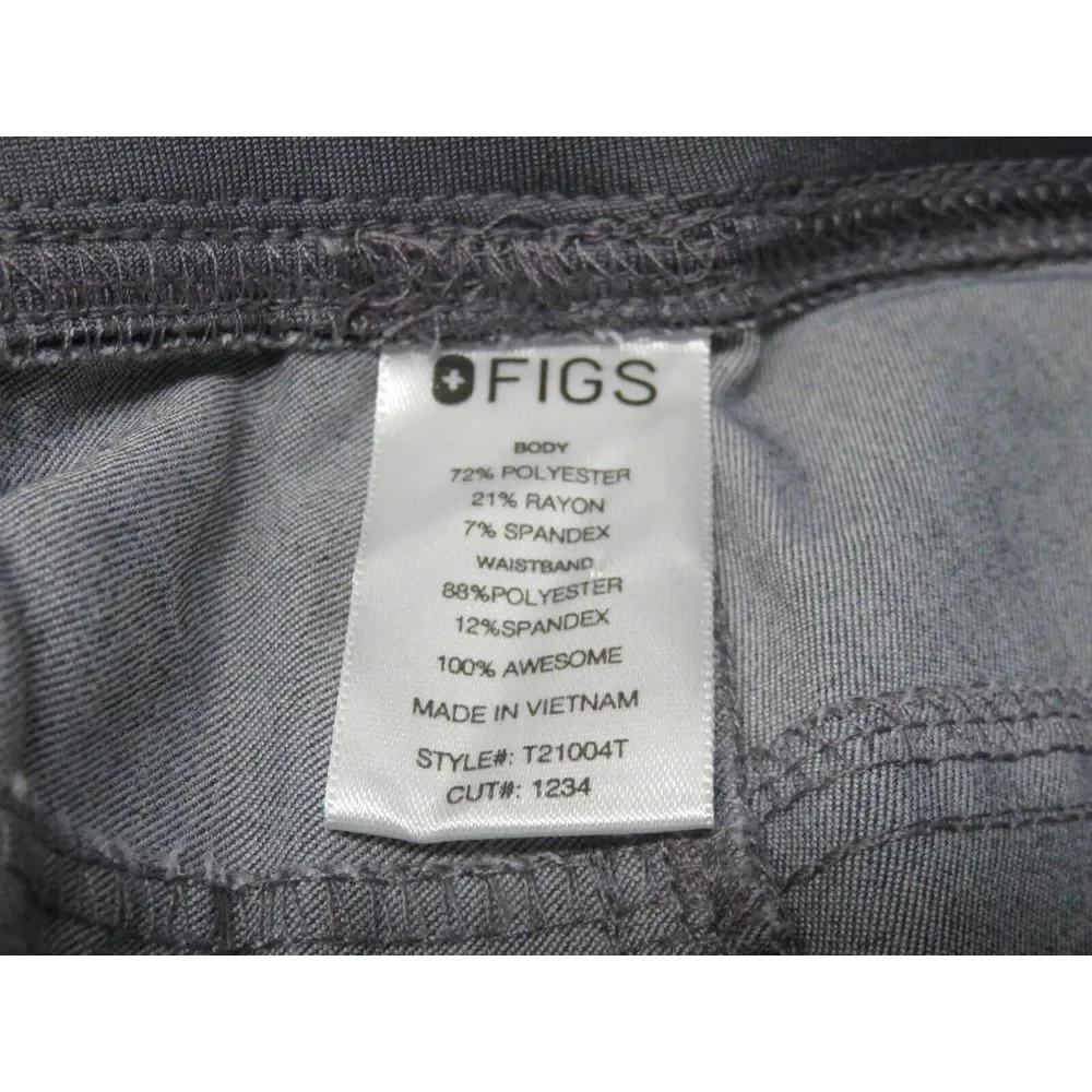 FIGS Mens Gray Pants Scrubs‎ Technical Collection J21004T Size XXL/T