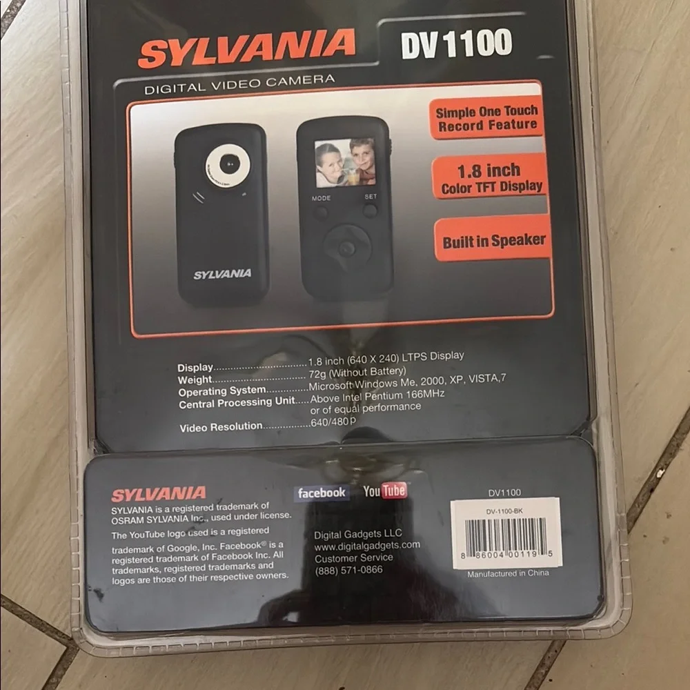 Sylvania digital camera