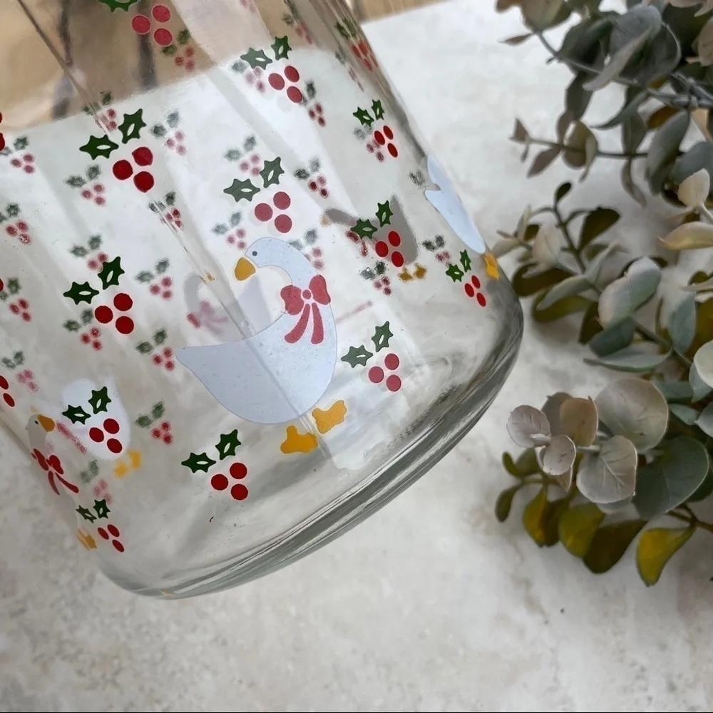 Vintage glass canister