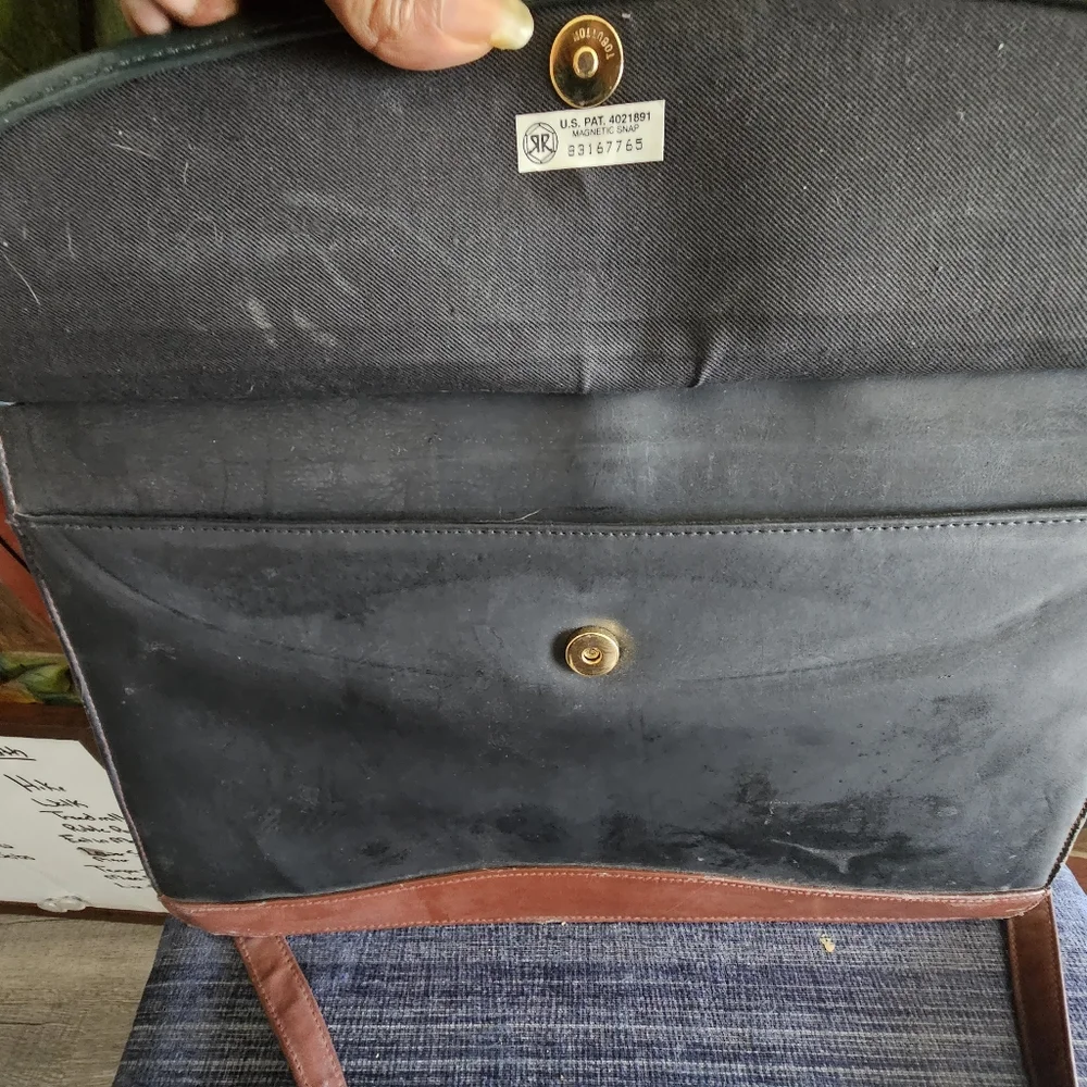 Vintage sophisticated leather