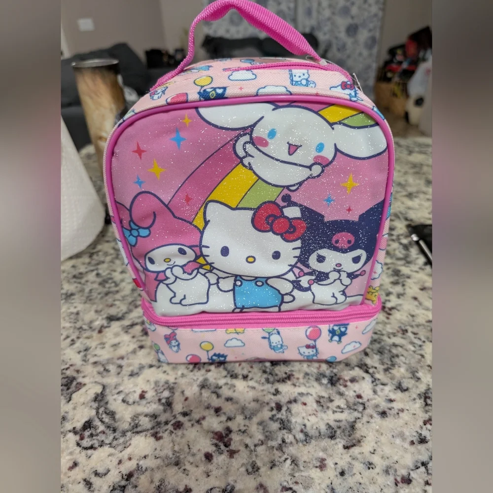 Hello Kitty Pink Kids Lunchbox