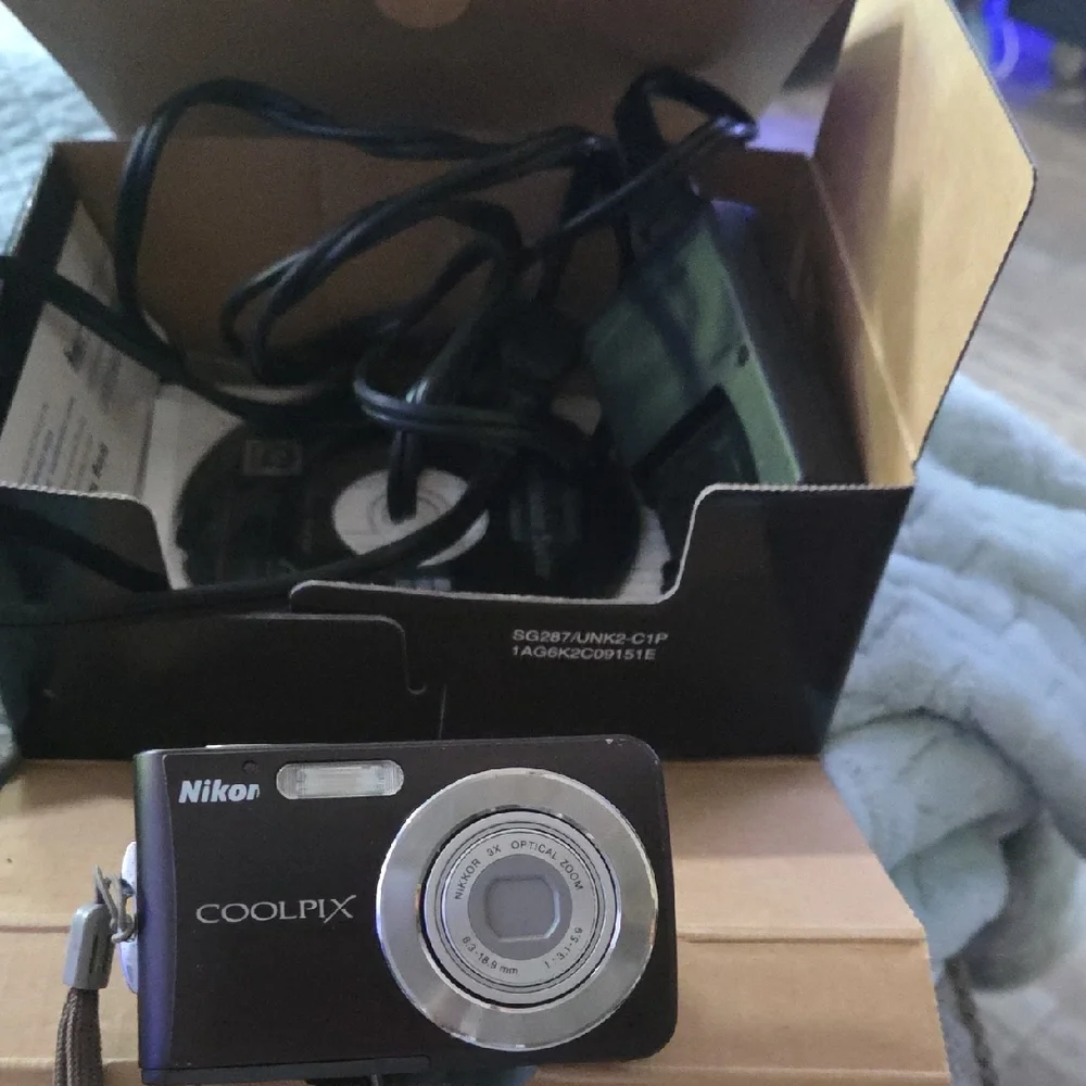 Nikon COOLPIX Black Digital Camera