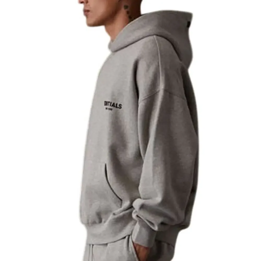 💎✨BRAND NEW✨💎FOG essentials Season 8 double line high street hoodie Gray