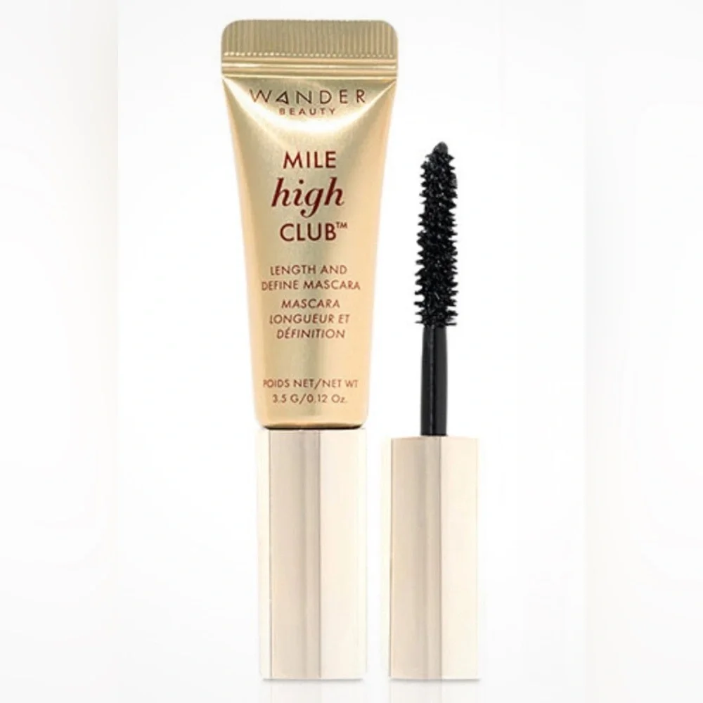 Wander Beauty Mile High Club Volume & Length Mascara Travel Size - JET BLACK