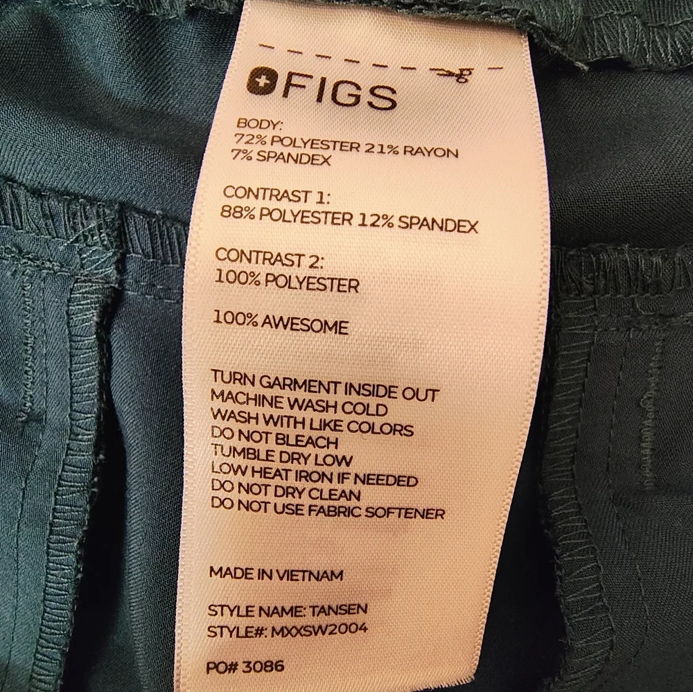 Figs Zamora Jogger Scrubs Pants XXL