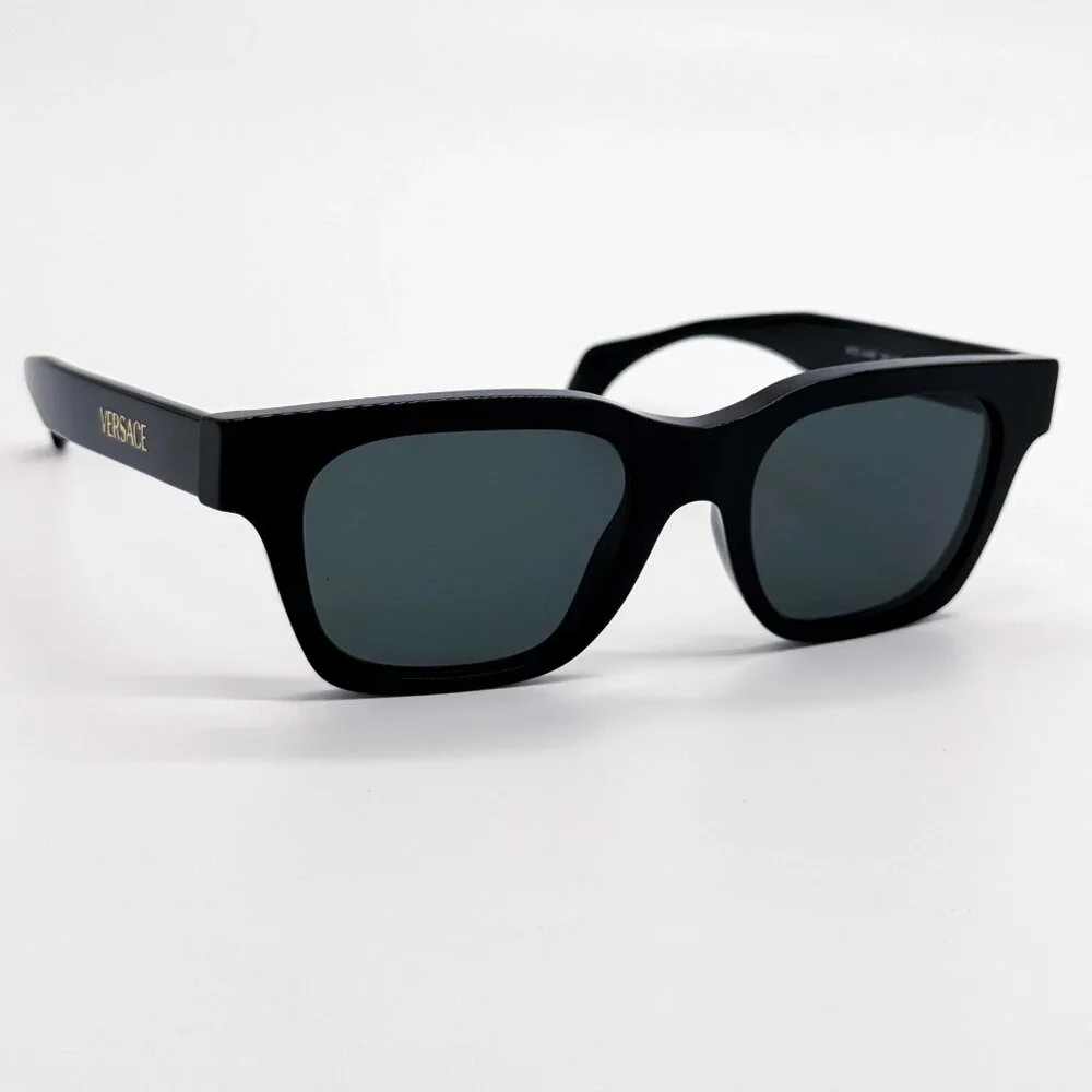 NEW VE4486 GB1/87 VERSACE SUNGLASSES UNISEX BLACK EYEWEAR MOD 4486