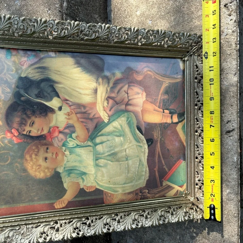 Vintage 14x17 gold